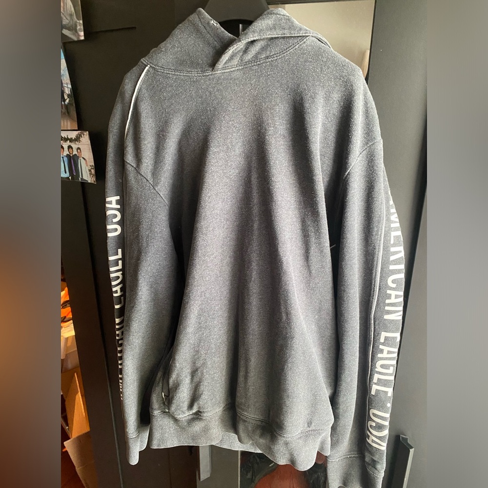 American Eagle Grey Hoodie
